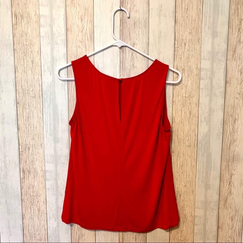 RW&Co Pleated Shell Top - Picture 4 of 5